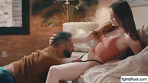 Gorgeous brunette with big tits is going to be a great slut to fuck