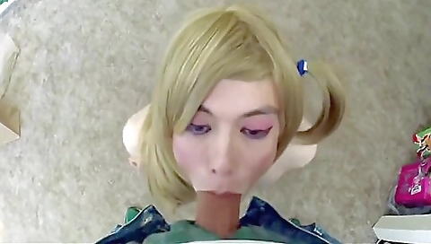 I got deepthroat fucked in the amateur video scene