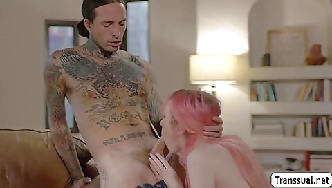 Busty girl with big tits is getting fucked in her body