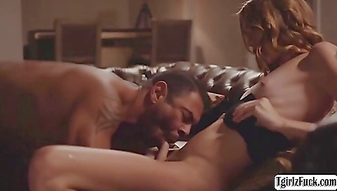 Blonde step fantasy babe gets her mouth and ass fucked