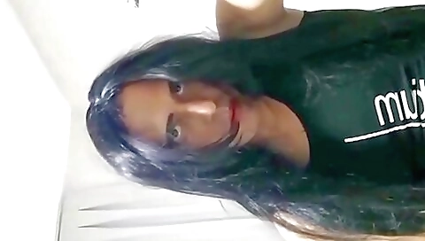 Busty brunette with a sexy ass has her pussy penetrated