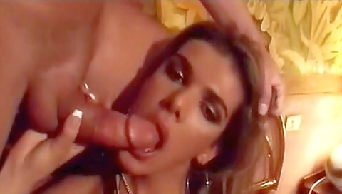 Cute blondie and her friend have anal fuck in the kitchen