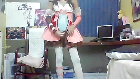 Sexy brunette in lingerie is getting a dick in her pussy